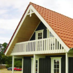 Eingezogener Balkon
