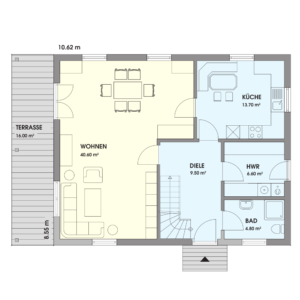 Schwedenhaus Emden Grundriss Erdgeschoss