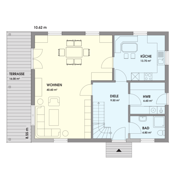 Schwedenhaus Emden Grundriss Erdgeschoss